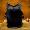Roman Muscle Cuirass Blackened Steel