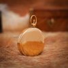 Solid Brass Pocket Compass