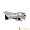 Late Medieval / Gothic Knightly Steel Gauntlets 18 gauge
