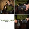 The Messenger's Medieval Genuine Leather Belt Pouch
