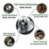 Burgundian Kettle Helmet Historically Accurate 15th century helmet