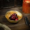 The Viking Banquet Horn Bowl with Pure Brass Rim Genuine Horn Accessory