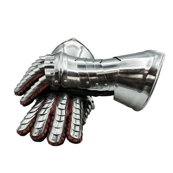 16th-17th century cuirassier Gauntlets 16 gauge