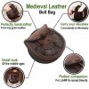 Medieval Sporran with Tied Tassels Belt Bag