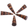 Handcrafted Genuine Horn Toggles Set of 5