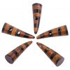Handcrafted Genuine Horn Toggles Set of 5