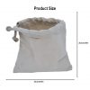 Medieval Drawstring Pouch Handmade from Canvas Cotton