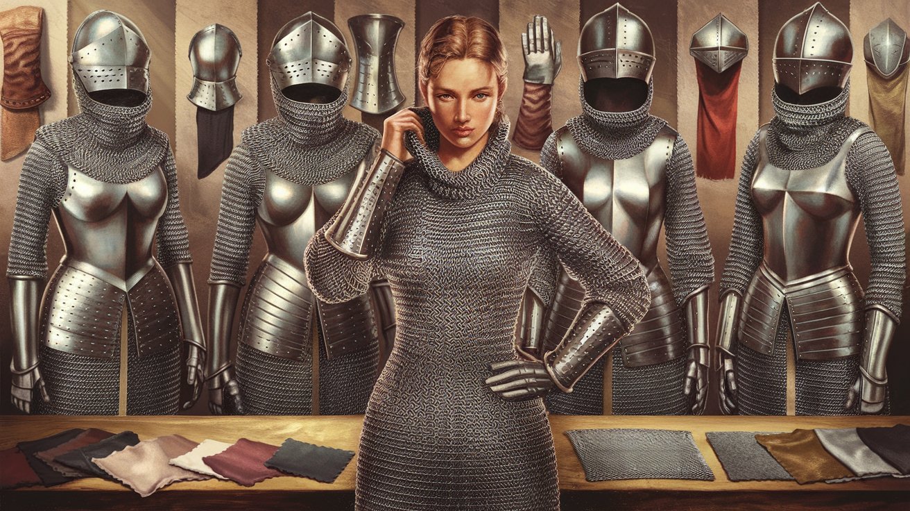 Chainmail Armor for Women: Options and Customizations - 6649