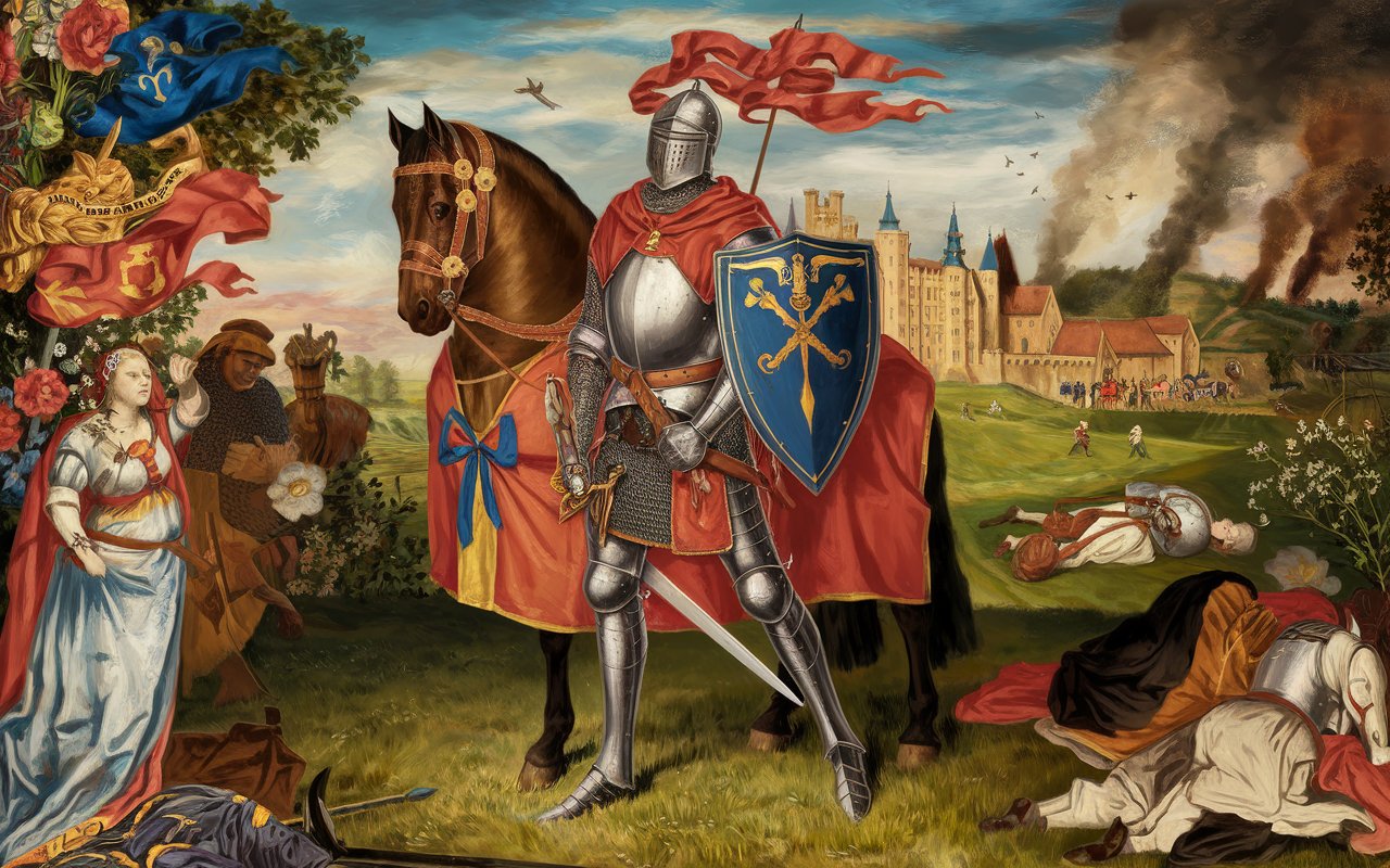 Chivalry and Knighthood: Ideals vs. Practice in the Middle Ages - 6922