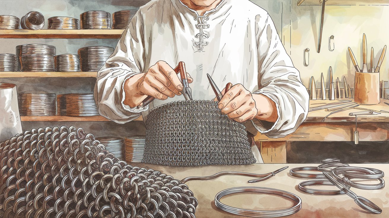 How Chainmail is Made: The Process Behind the Craft - 6640