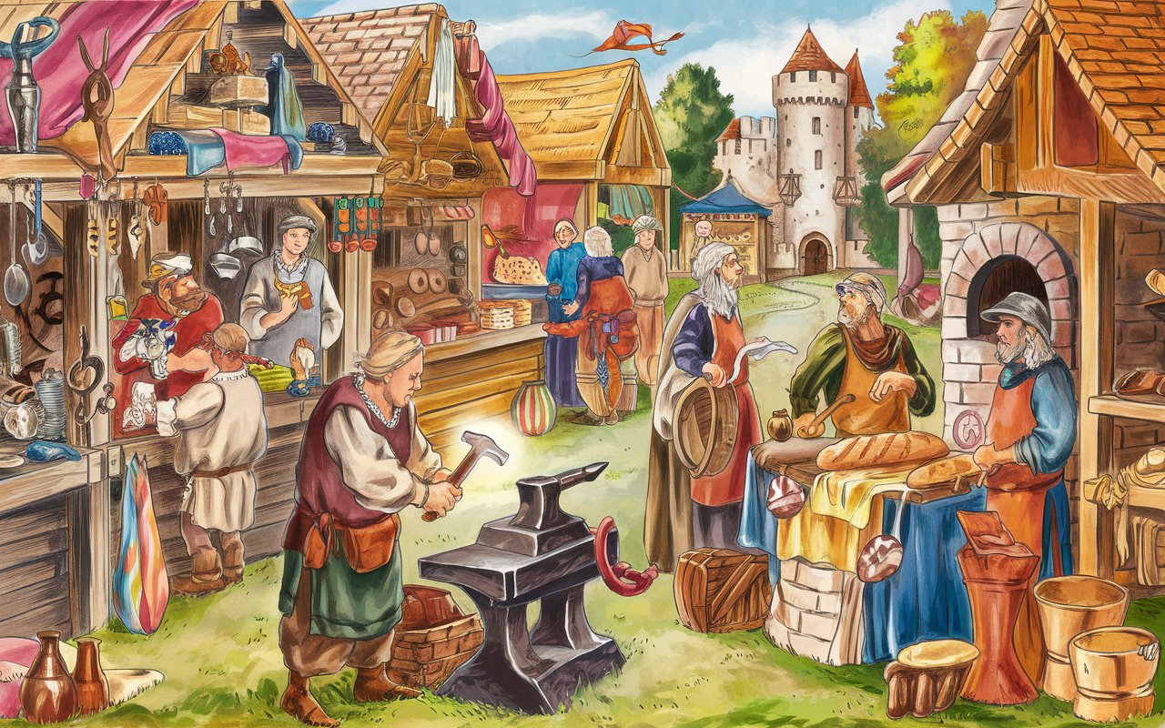 Medieval Guilds: The Backbone of Artisan Life - 6920