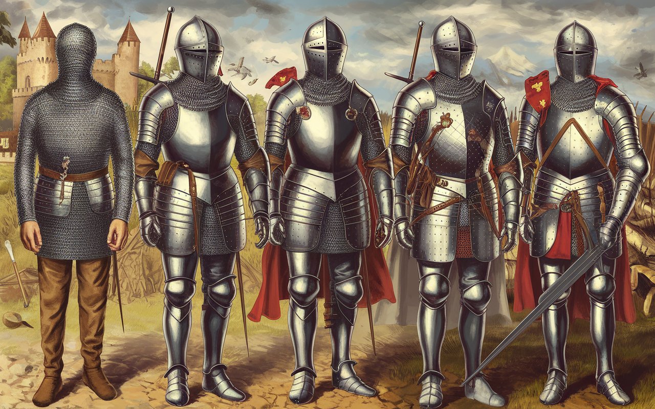 The Evolution of Medieval Armor: From Chainmail to Plate - 6858
