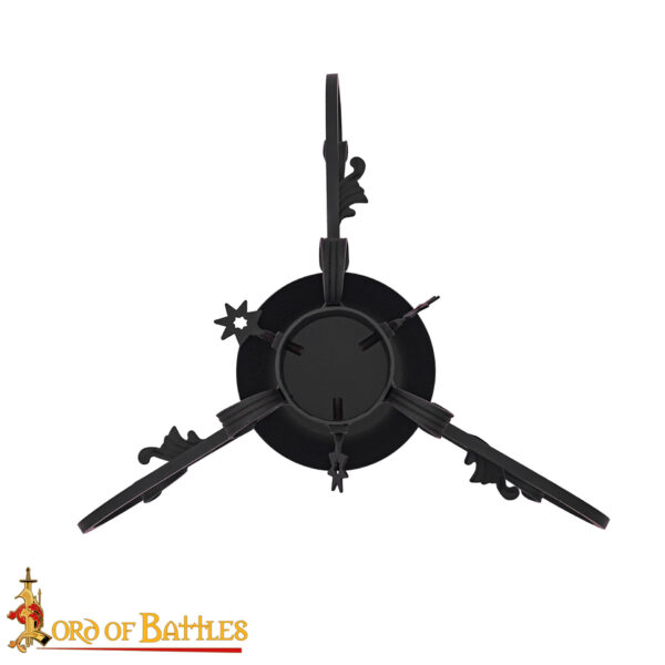Hand Forged Iron Tree Stand for Christmas Decoration - Image 5