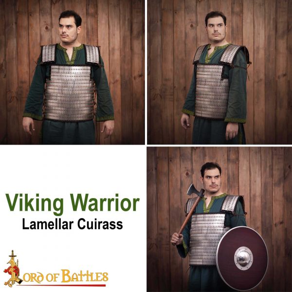 Lamellar Scale Cuirass Stainless Steel Scales - 20 Gauge - Image 8
