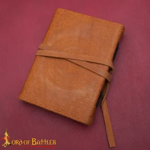 Etching Leather Bound Journal