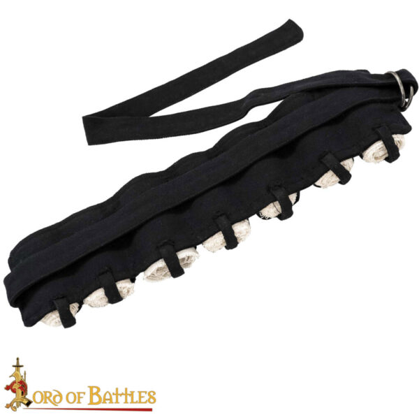 Medieval Multi Pouch Cotton Canvas Belt - Image 6