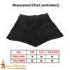 Gothic Leather Skirt 26024BK 2
