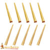 Medieval Brass Aiglets 8701M 10pcs 3