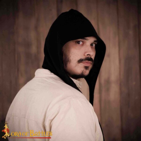 Medieval Peasant's Cap Handcrafted from Heavy Wool - Image 7