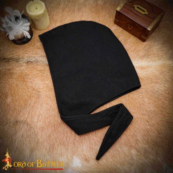 Medieval Peasant's Cap Handcrafted from Heavy Wool