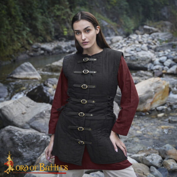 Medieval Lady Gambeson with Real Padding