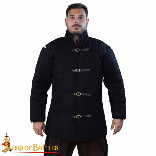 Medieval Padded Gambeson (Type 1) with front Buckles - Perfect for LARP, Medieval Events, and Renfairs - Image 7