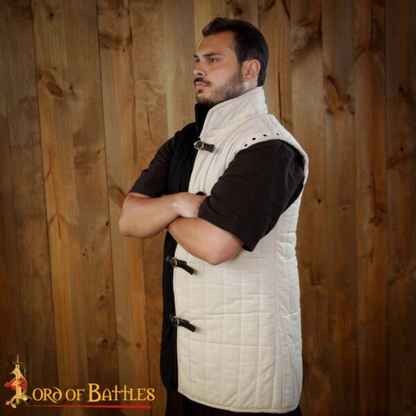 Medieval Padded Gambeson (Type 1) with front Buckles - Perfect for LARP, Medieval Events, and Renfairs - Image 17