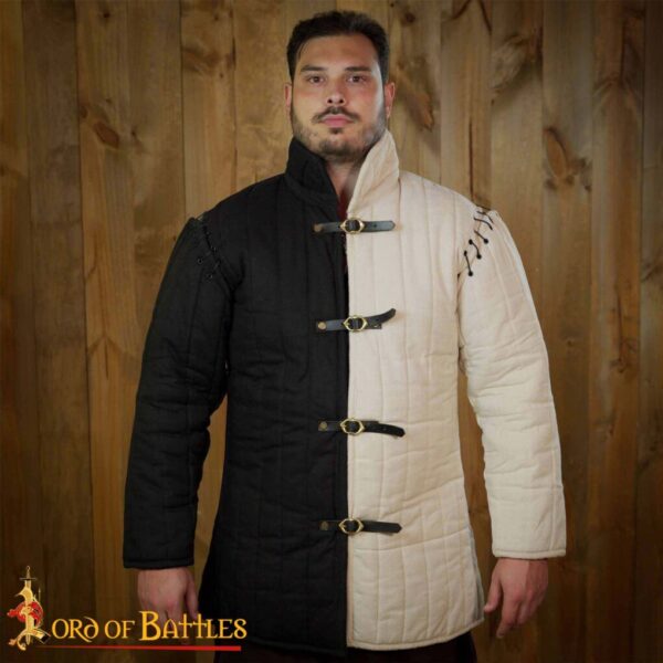 Medieval Padded Gambeson (Type 1) with front Buckles - Perfect for LARP, Medieval Events, and Renfairs - Image 3