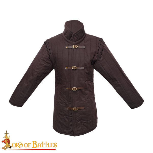Medieval Padded Gambeson (Type 1) with front Buckles - Perfect for LARP, Medieval Events, and Renfairs - Image 14