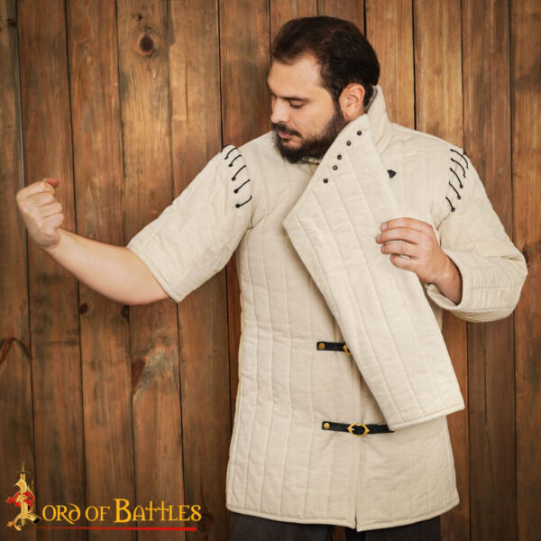 Medieval Padded Gambeson (Type 1) with front Buckles - Perfect for LARP, Medieval Events, and Renfairs - Image 19