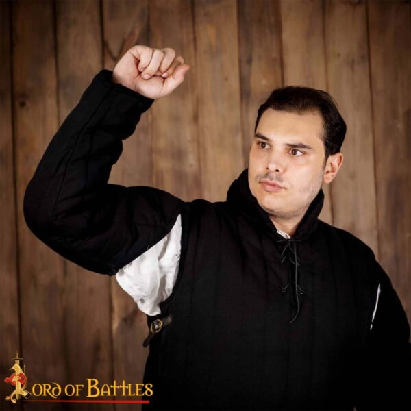 Medieval Padded Gambeson (Type 3) with Side Buckles - Perfect for LARP, Medieval Events, and Renfairs - Image 8