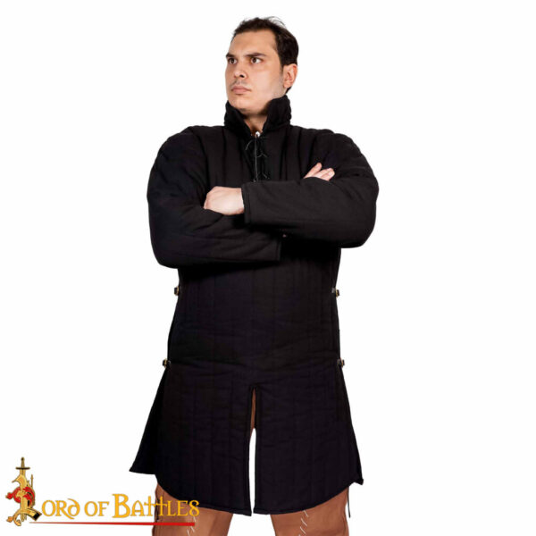 Medieval Padded Gambeson (Type 3) with Side Buckles - Perfect for LARP, Medieval Events, and Renfairs - Image 10