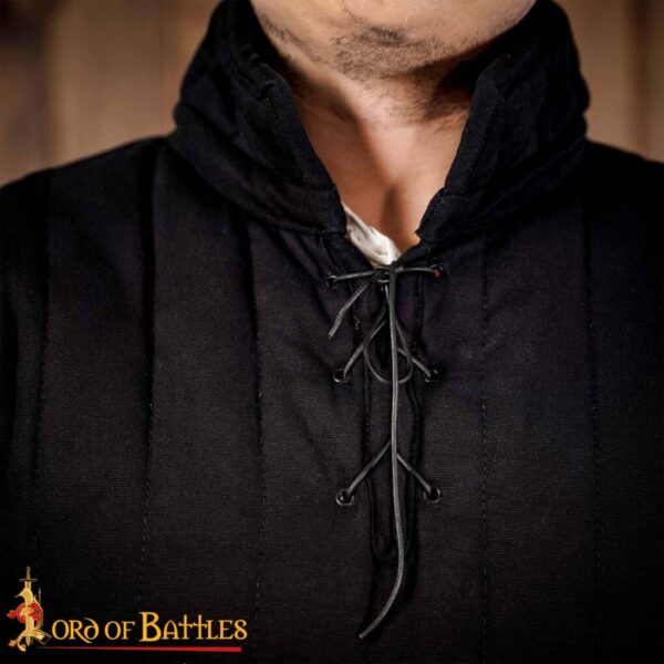 Medieval Padded Gambeson (Type 3) with Side Buckles - Perfect for LARP, Medieval Events, and Renfairs - Image 12