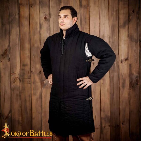 Medieval Padded Gambeson (Type 3) with Side Buckles - Perfect for LARP, Medieval Events, and Renfairs - Image 2
