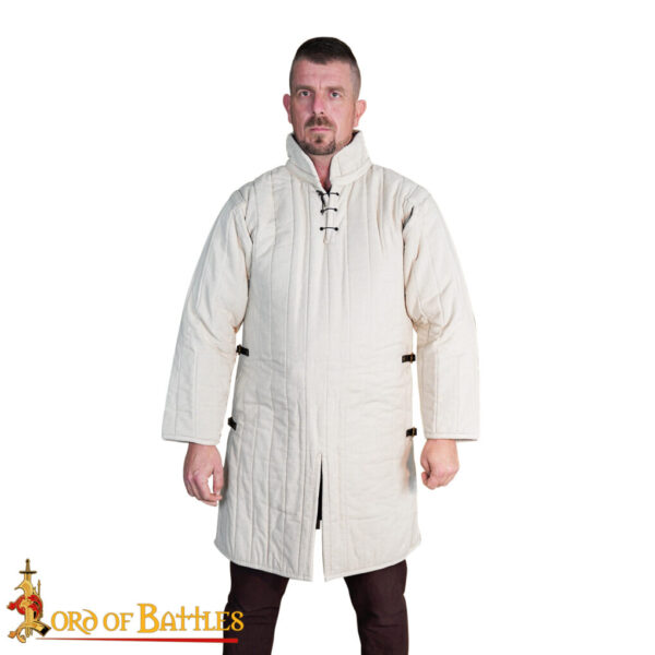 Medieval Padded Gambeson (Type 3) with Side Buckles - Perfect for LARP, Medieval Events, and Renfairs - Image 5