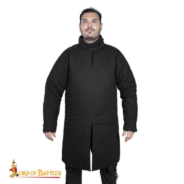 Medieval 13th Century Padded Gambeson (Type 8) with Closed Collar - Image 5