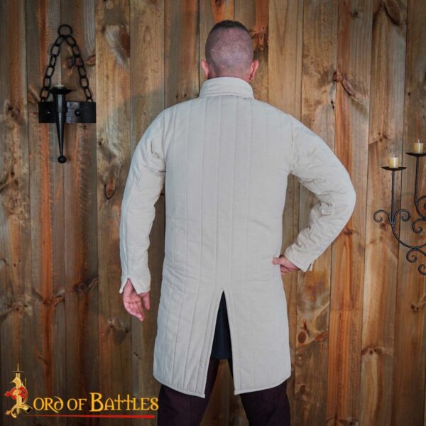 Medieval 13th Century Padded Gambeson (Type 8) with Closed Collar - Image 13
