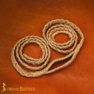 Historic Balearic Roman Greek Sling Handcrafted Braided Jute Cords