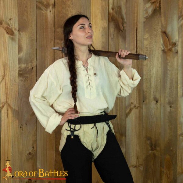 Medieval Padded Arming Belt Handmade from Sturdy Canvas Cotton - Image 10