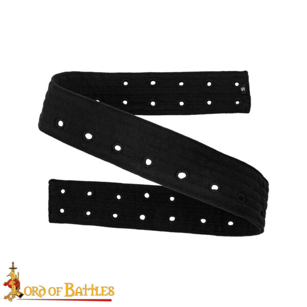 Medieval Padded Arming Belt Handmade from Sturdy Canvas Cotton - Image 9