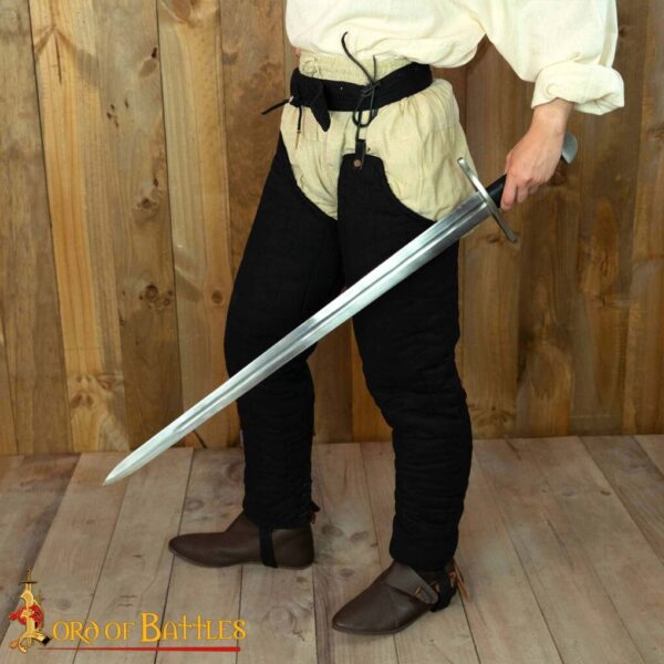 Medieval Padded Arming Belt Handmade from Sturdy Canvas Cotton - Image 11