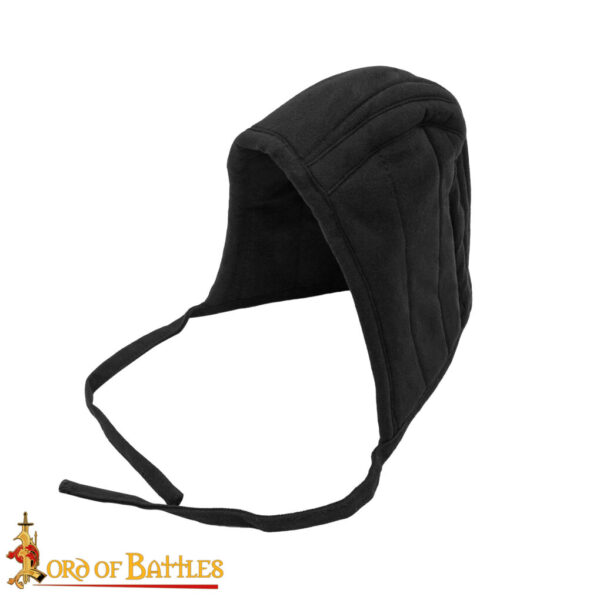 Medieval Quilted Padded Arming Cap Canvas Cotton - Image 6