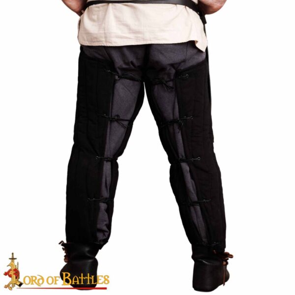 Medieval Padded Arming Chausses Quilted Armor Ideal Padding for Chainmail and Plate Armor - Image 7