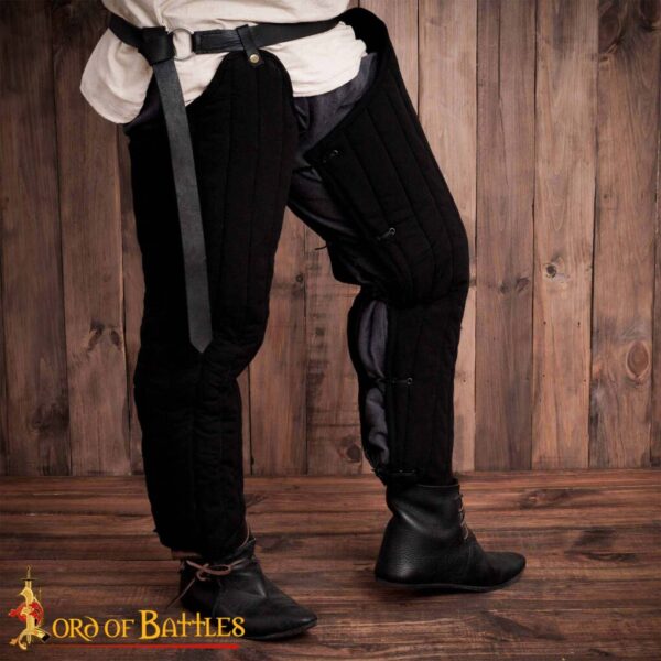 Medieval Padded Arming Chausses Quilted Armor Ideal Padding for Chainmail and Plate Armor - Image 18