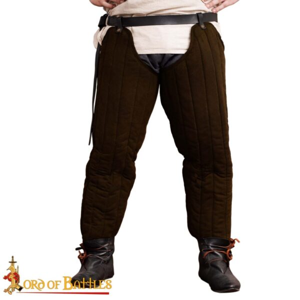 Medieval Padded Arming Chausses Quilted Armor Ideal Padding for Chainmail and Plate Armor - Image 15