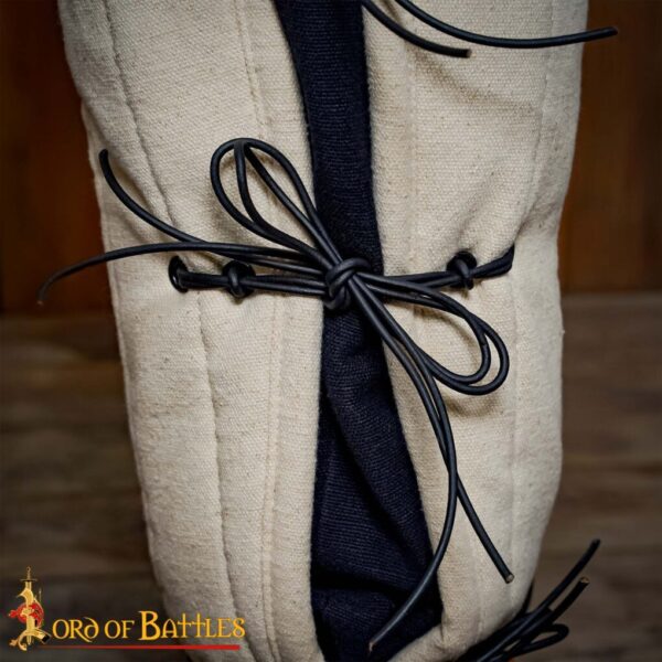 Medieval Padded Arming Chausses Quilted Armor Ideal Padding for Chainmail and Plate Armor - Image 11