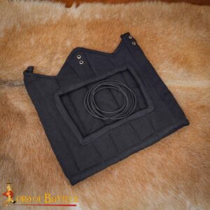 Medieval Canvas Padded Liner for Helmet with Genuine Leather Cord