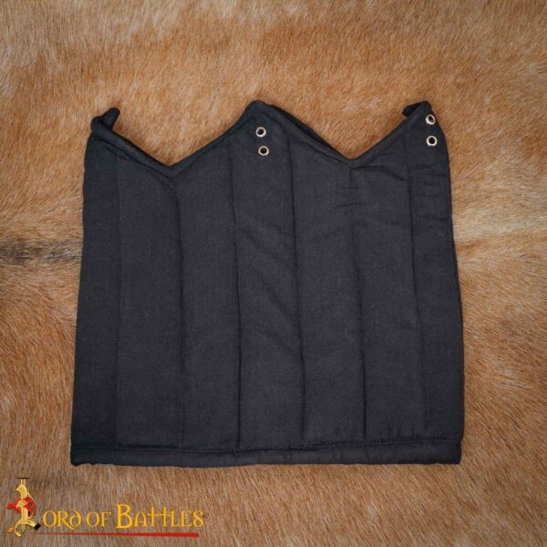 Medieval Canvas Padded Liner for Helmet with Genuine Leather Cord - Image 6