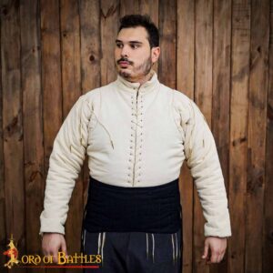 Medieval Padded Arming Broad Waist Belt Lendenier