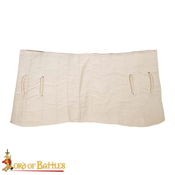Medieval Padded Arming Broad Waist Belt Lendenier - Image 10